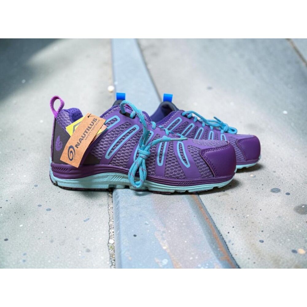 Nautilus Safety Footwear Women's 1792 Work Shoe Lilac Size 6